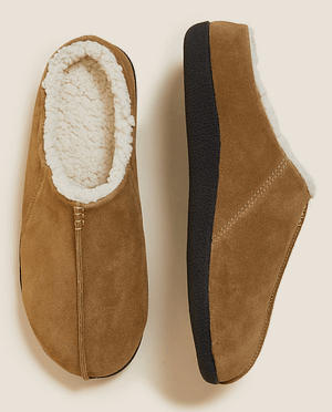 M&S COLLECTION  Suede Mule Slippers