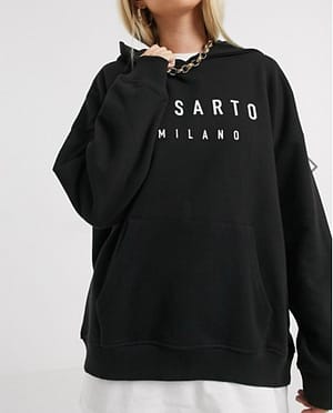 Il Sarto oversized hoodie
