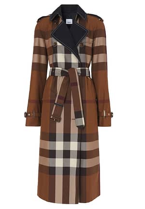 Vintage Check trench coat