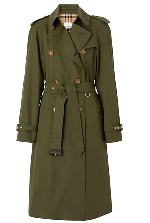 Waterloo Gabardine trench coat