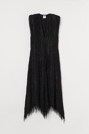Fringed-covered dress